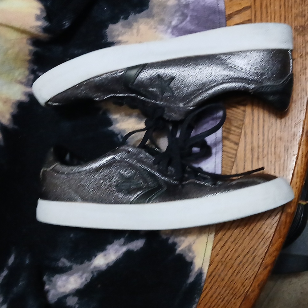 Converse‎ Metallic Gold W Blk. Star, Women's Sz.10 - Picture 2 of 16